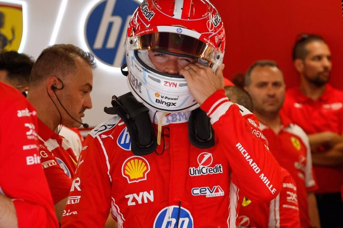Charles Leclerc amaro dopo il ritiro: “Oggi Lewis e il team hanno vinto da soli”