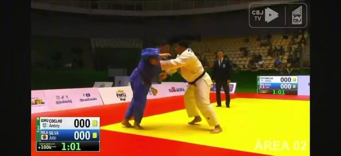 Recuperado de lesão, cuiabano conquista prata no Troféu Brasil de Judô