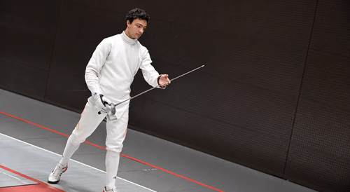 Filipe Frazão atinge quartos de final na espada dos Europeus de esgrima