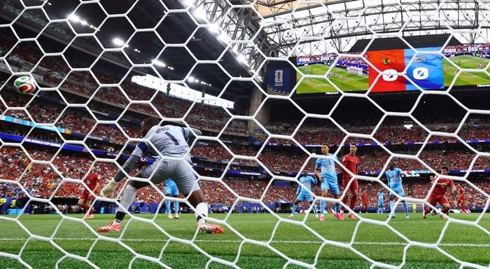 Jogo Portugal x RD Congo com audiência superior a 2022 atingindo 3,05 milhões
