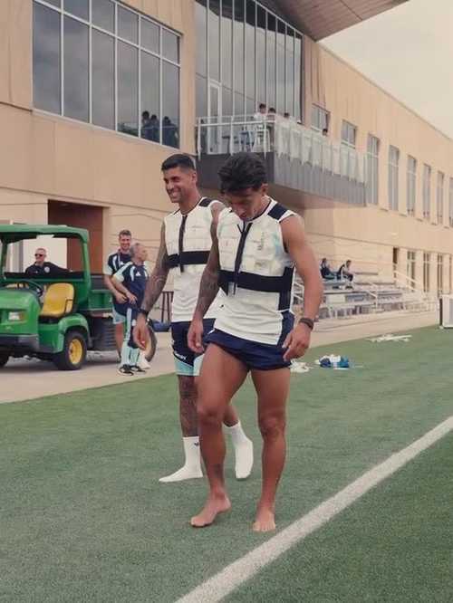 Copa do Mundo: Argentina usa coletes de gelo da Fórmula 1 em treino