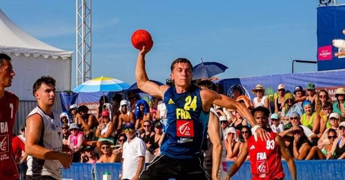 Beach handball : l’équipe de France fait escale à Brive avant le Mondial