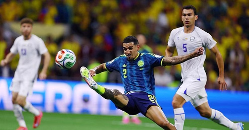 Colombia se impone al debutante Uzbekistán en un final cardíaco