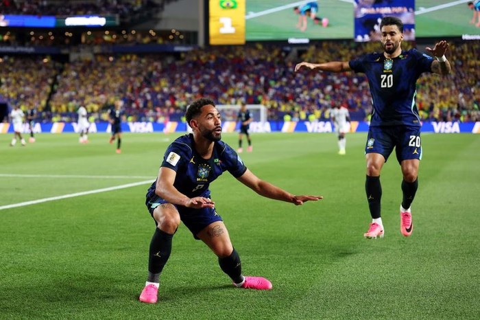 Brazil vs Haiti LIVE: World Cup giants cruising despite injury blow as Vinicius nets third