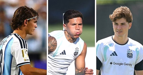 Enzo, Nico Paz y Julián, otros con un ojo en Argentina y otro en el mercado