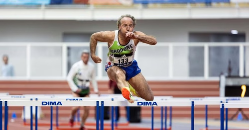 Pierre Porcher, un périgourdin champion de France Masters, en athlétisme