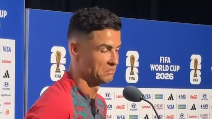 VIDEO Cristiano Ronaldo punge i giornalisti: “Quando perdiamo mi dite che sono finito”