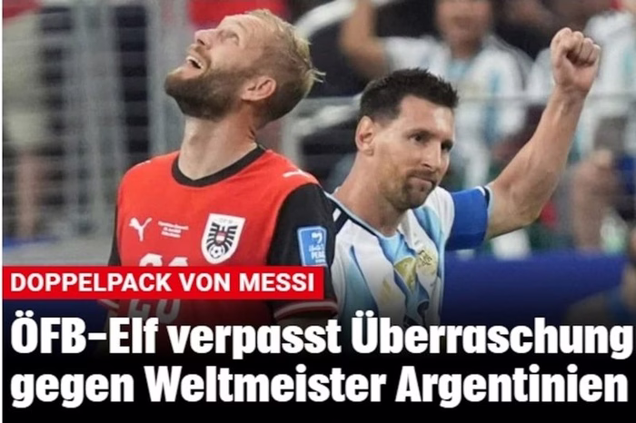 Los medios de Austria se rindieron ante Lionel Messi: “No hubo quien detuviera al creador”