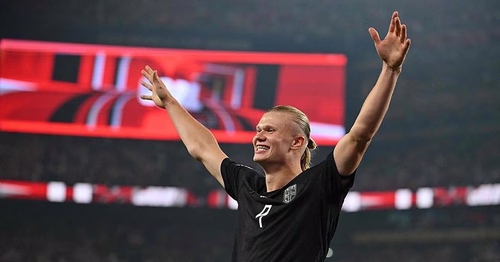 Haaland: «No sé lo que hago, simplemente soy muy bueno marcando goles»