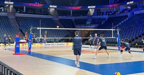 il assister à la Ligue des Nations de volley à l'Arena CO'Met d'Orléans ?