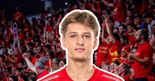 Nouvelle arrivée chez les Vikings du Caen Handball, Robin Molliex, ailier droit prometteur de 21 ans