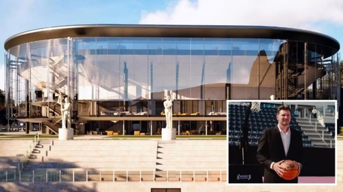 VIDEO Doncic Roma, il Foro Italico si rifà il look e lo sloveno segna il primo canestro
