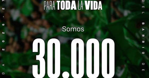 Éxito en la campaña de renovaciones: el Betis alcanza los 30.000 abonados