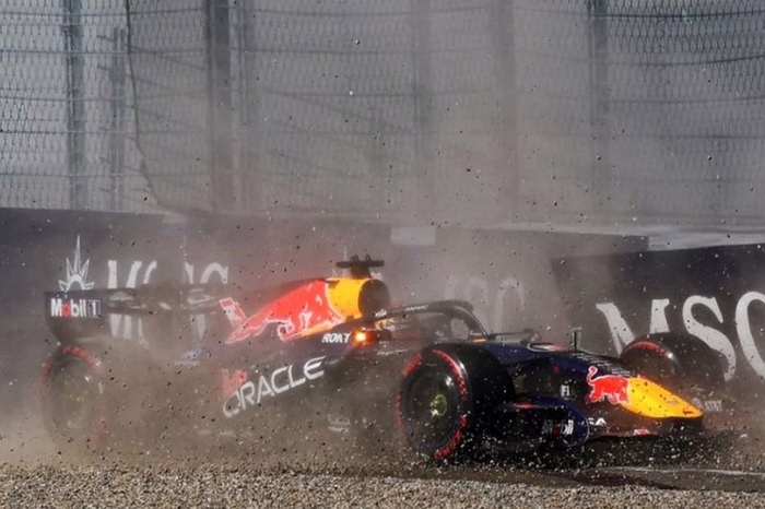 La clasificación del GP de Austria de F1 terminó con un golpe de Verstappen y una polémica con la pole