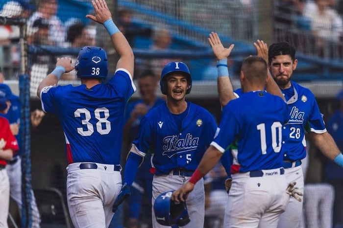 Baseball: colpo di mano Italia, battuti gli olandesi all’Haarlem Week
