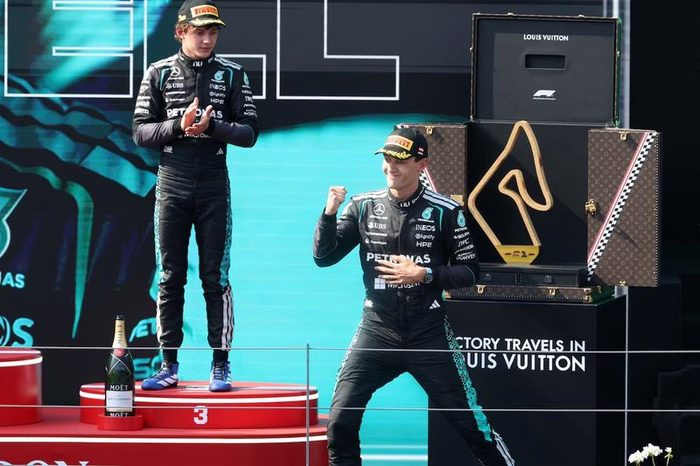 Así quedó la tabla de posiciones de la F1, tras el triunfo de George Russell en el GP de Austria