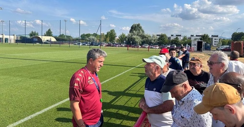 La reprise de l'entraînement pour le Clermont Foot nouvelle version, ère Tessier et Guion