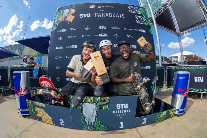 Tony Alves conquista bronze no STU National de Paraskate em Cuiabá