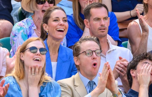 EN IMAGES Bad Bunny, David Beckham, Kate Middleton… Les stars assurent le show en tribunes à Wimbledon
