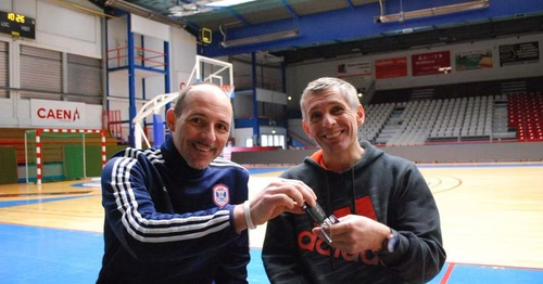 Caen Basket Calvados : pour son départ, le club rend hommage à l'assistant