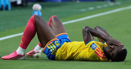 Colombia pierde a uno de sus delanteros por lo que resta del Mundial 2026