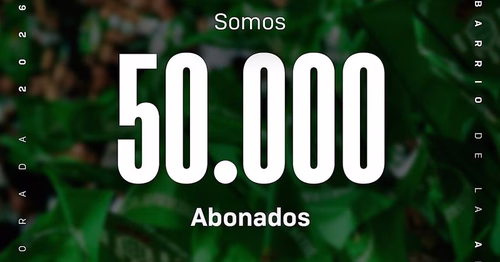 El Betis alcanza los 50.000 abonados