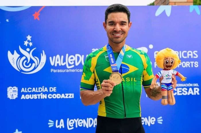 Roberto Neto conquista segundo ouro nos Jogos Parasul-Americanos