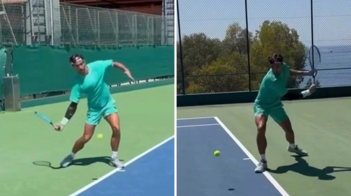 VIDEO Musetti, infortunio alle spalle? Ritmo impressionante in allenamento