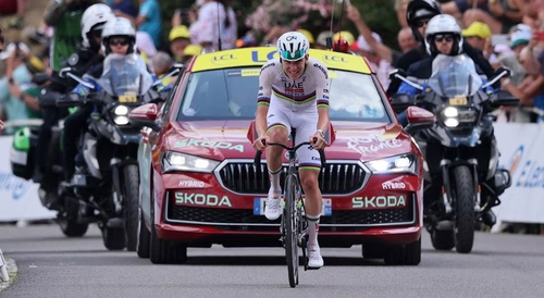 Pogacar ataca no Tourmalet para bisar e regressar à amarela na sexta etapa