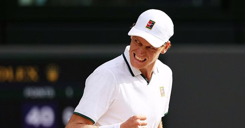 Djokovic se rinde ante este Sinner, que jugará su segunda final de Wimbledon