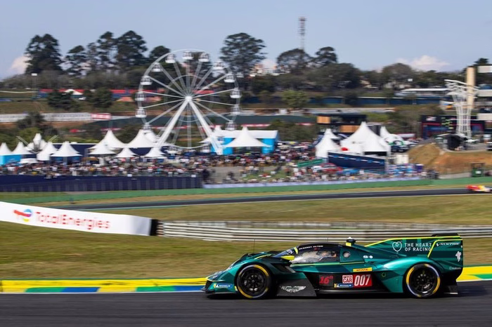 WEC: Aston Martin lidera TL1 das 6H de São Paulo; Derani é nono