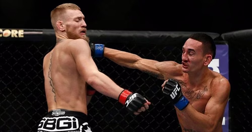 Así fue la primera pelea entre Conor McGregor y Max Holloway