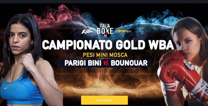 Campionato Gold WBA, Bounouar batte Parigi Bini: rivivi l’evento su Italia Boxe Tv – SPORTFACE.IT