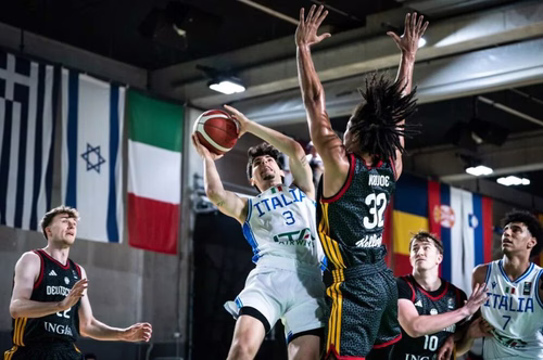 Basket, l’Italia Under 20 cede alla Germania nell’esordio agli Europei di categoria