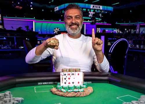 Che sogno. Sergio Benso vince il suo primo braccialetto WSOP