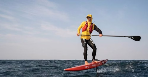 Traversée de la Manche : tentative inédite en foil pour Erwan Jauffroy, entre Estbourne et Cherbourg