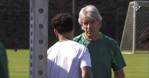 Mimos y atención de Pellegrini para Antony, factor diferencial en el Betis