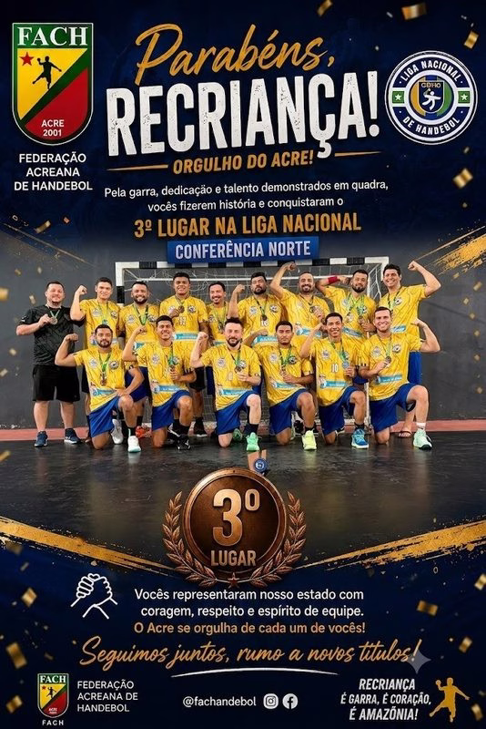 Acre tem destaques individuais na Conferência Norte da Liga Nacional de Handebol