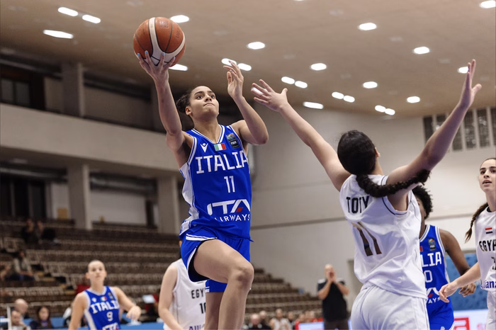 Basket femminile, l’Italia batte l’Egitto ai Mondiali Under 17