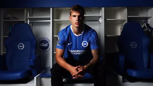 Brighton contrata zagueiro croata Luka Vuskovic em transferência recorde para o clube