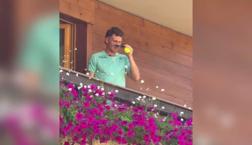 Swiss Open Gstaad: Ruud und Tsitsipas spielen Tennis von Balkon zu Balkon