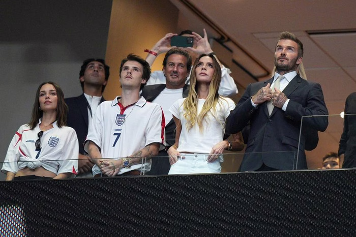 Celebrities spotted at England v Argentina: David Beckham and Mick Jagger attend World Cup semi-final