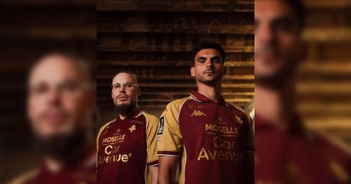 Foot Ligue 2 : le FC Metz dévoile son maillot domicile pour la saison 2026/2027