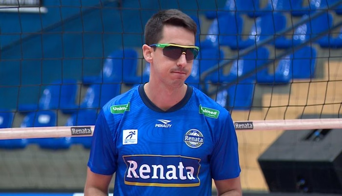 Levantador do Campinas inicia temporada em recuperação após "bolada"