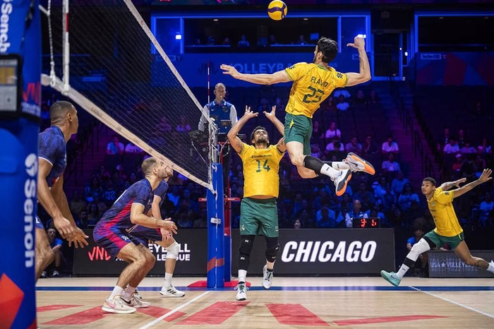Brasil x Polônia na Liga das Nações Masculina de Vôlei: onde assistir e horário