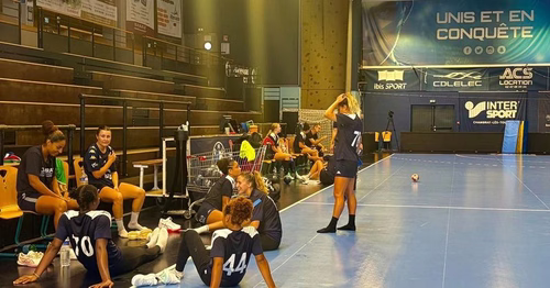 Le Chambray Touraine Handball de retour à l'entraînement, "un top 4" en championnat et l'Europe dans le viseur