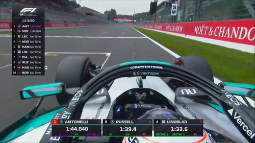 VIDEO Formula 1, GP Belgio: highlights qualifiche, Antonelli pole