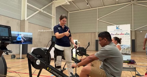 "Un message inclusif", un lycée inaugure une salle au nom de la championne paralympique Nathalie Benoît