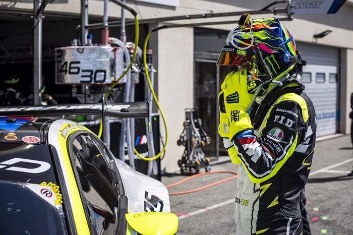 GTWC Europe, Valentino Rossi in pole per gara-1 a Misano