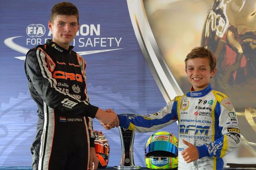 Verstappen relembra aulas na chuva: “Quase atropelava meu pai”